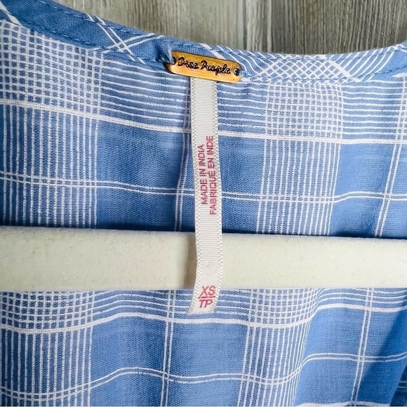 Free People Blue Time Out Lace Tunic - Picture 7 of 9